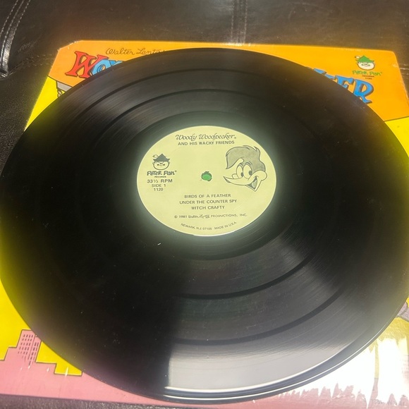Woody Woodpecker And His Wacky Friends Vinyl, Music/stories/sound Effects - Picture 3 of 3
